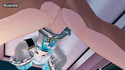 哟，看这个Vtuber狂野合集做爱！