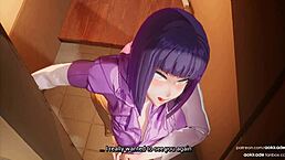 hinata, uhh, didn't expect this visitor, ya know!