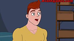 gay drawing leads to dirty sex in college