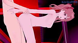 mikoto misaka and kuroko shirai in wild bunny girl 3p hentai