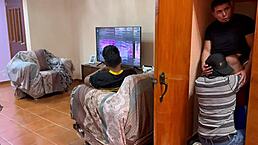 Mexican Stranger Sneaks Into Bedroom To Fuck My Boyfriend!