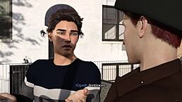 Freshwomen Part 7 Gameplay: Hardcore 3D Cartoon Whore Sucking and Fucking in Public Orgy!  