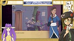 阿凡达最后的气宗训练师在Hentai游戏探索新路线