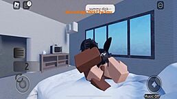 i'm watching my first blox porn video, it's so hot