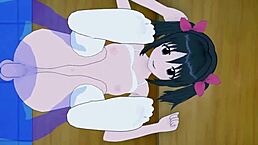 arisu tachibana and kana imai fucking intensely in idolmaster cinderella girls hentai!