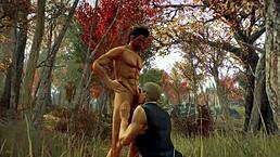 哟，和Stan和Jonathan在树林里玩乐！