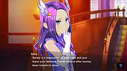 Magicami Meets Koihime Muso in Wild Threesome Anime