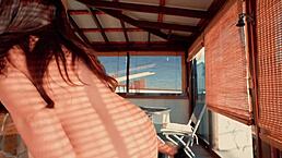 Waiter bangs a stunning milf right in the restaurant