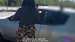 wife masturbates to stranger in car, husband filming – naughty or nice?