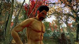 哟，和Stan和Jonathan在树林里玩乐！