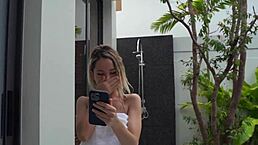 Fucked a Cute Stranger Hard in Her Villa.