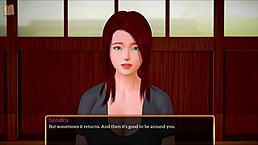 My New Family 378: Teen's Small Tits in Erotic Game?