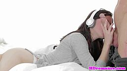 wow, this 45-year-old cougar blows and rides cock so hard, her saggy tits bouncing 😏