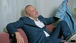 Blonde Angelika Grays Teases Student with Tight Pussy Reward