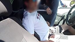 wife masturbates to stranger in car, husband filming – naughty or nice?