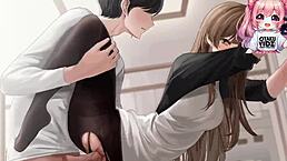 Sexy Vampires in Stockings Get Fucked Hard in Anime Scene. College Hentai Action Never Looked So Hot!