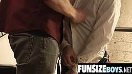 Cute boy Austin Young takes monster cock in ass 😍