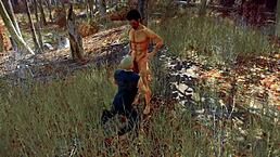 哟，和Stan和Jonathan在树林里玩乐！