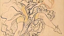 vintage erotic cartoon illustration for fans