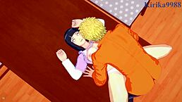 Hinata Hyuga and Naruto Uzumaki in wild hentai sex scene! 😍🔥