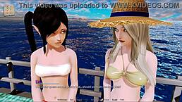 Harem Hotel 154 unleashes wild anime action