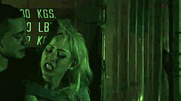 Girl takes control over old man and teen in bondage.