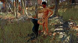 哟，和Stan和Jonathan在树林里玩乐！