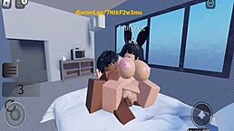 i'm watching my first blox porn video, it's so hot