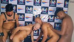 Brazilian Halloween Orgy Domination