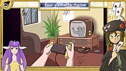 阿凡达最后的气宗训练师在Hentai游戏探索新路线