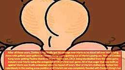 i can't stop watching bowser koopa and donkey kong dominate mario in wild bareback action!