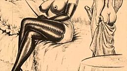 Vintage Erotic Drawings Bring Retro Fantasies to Life