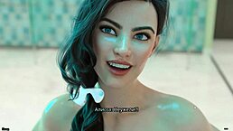 Freshwomen Part 7 Gameplay: Hardcore 3D Cartoon Whore Sucking and Fucking in Public Orgy!  