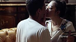 Brazilian Teen Bent Over in Cowgirl Close-Up