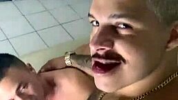 Twink Gostoso Part 1 Shows Muscular Neighbor Licking Teen Ass in Steamy Anal Play.