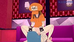 may and bridget getting intense anal sex in guilty gear strive hentai!