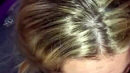 she sucks my cock sloppy until i explode in her pretty face