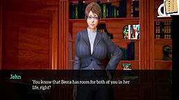 My new family gets wild in 3D cartoon action scene