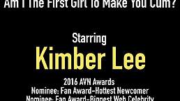 Sweet step sister Kimber Lee milks dick