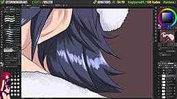 Toniwing's picarto stream with trashman on december 18, 2022, features cartoon hentai anime.