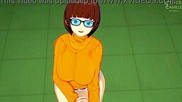 velma denkley uses tight pussy to solve cosplay mystery  
