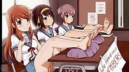 动漫脚撸管挑战3 在你的动漫瘾！准备好了？