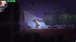 Zetria hentai game ep 1, can she handle alien monster cock?  