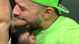 Ever Seen a Hung Stud Caught in Bathroom Action?