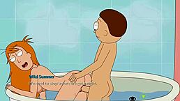 Summer Smith, wanna play dirty in Rick and Morty game?