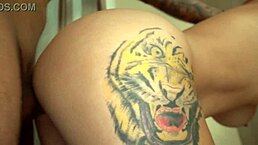 Busty redhead calls neighbor for urgent plumbing help