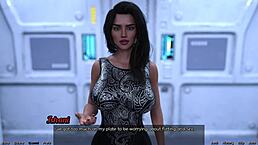 Hot indian milf stranded in space four