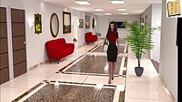 A wife and stepmother engage in intense erotic encounters in episode 48