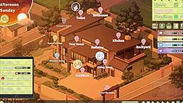 Yo, Summer Clover harem game ep 6 has big blonde stepsister riding hard!