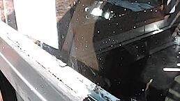 Yo, check this milf pissing outdoors today!